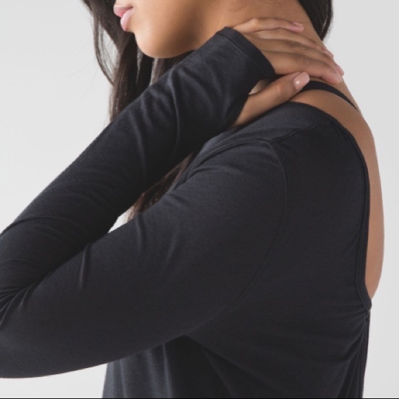 lululemon athletica Tops - Lululemon Zen Bender Long Sleeve
Black